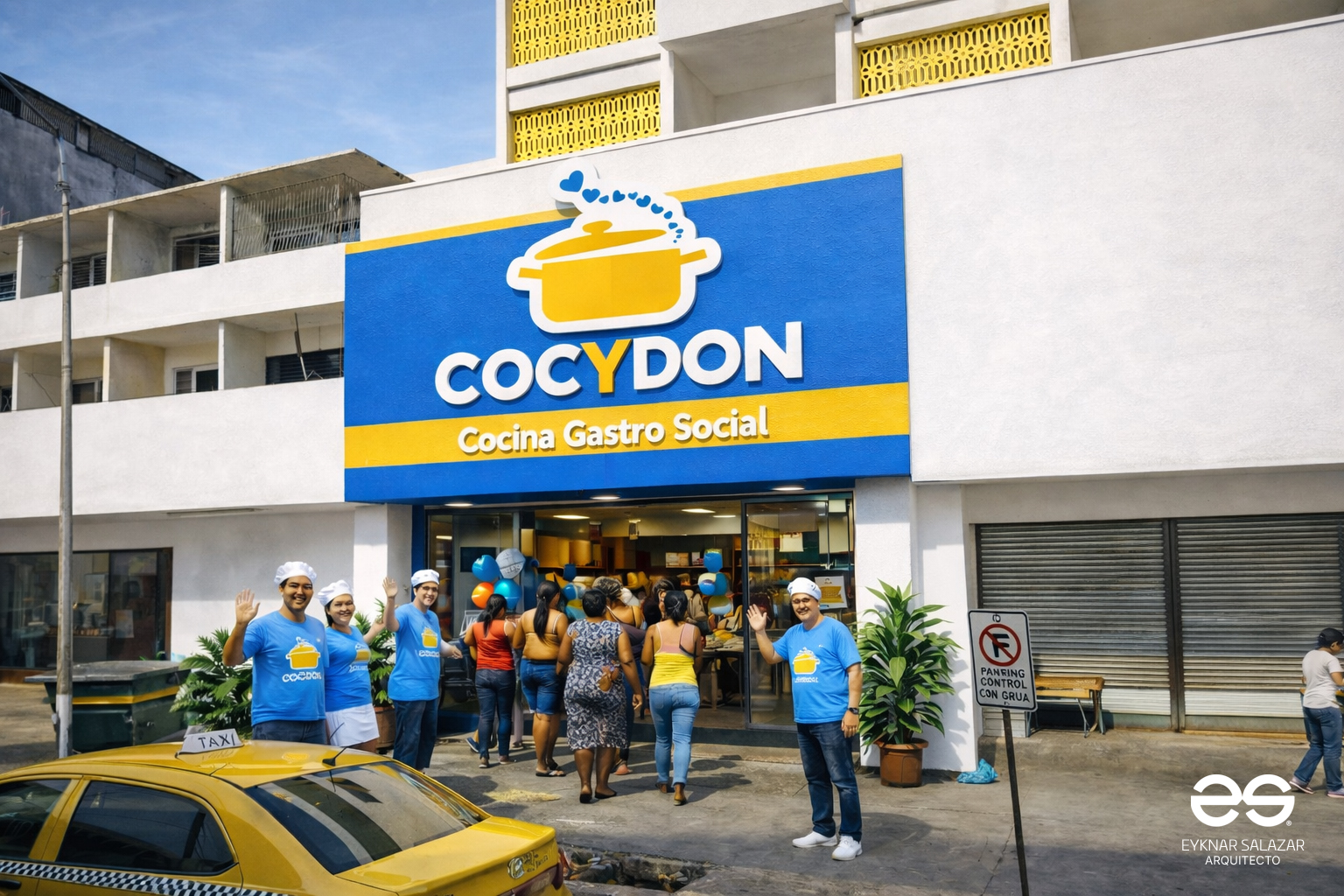 Cocina solidaria – render 3