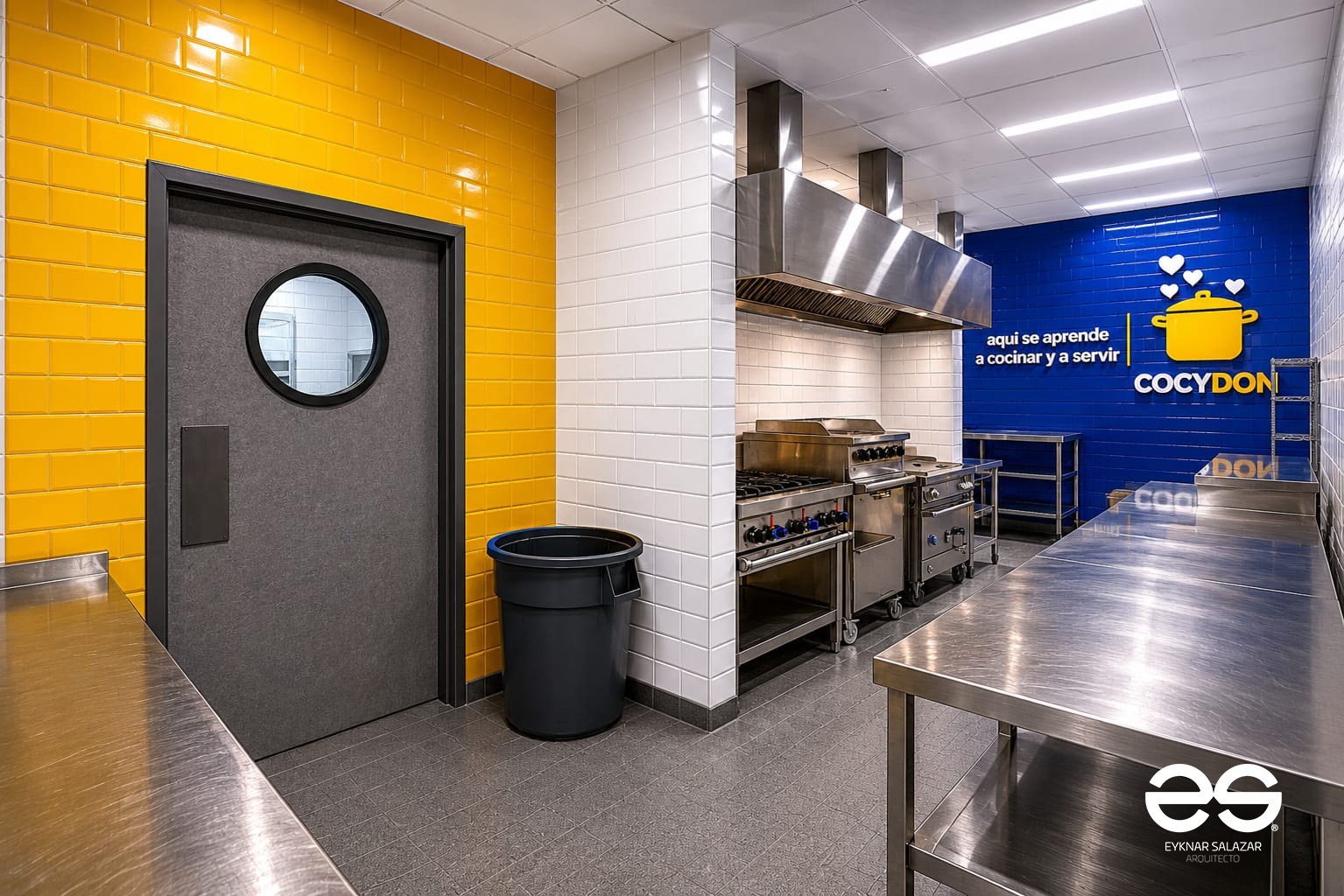 Cocina solidaria – área de cocina