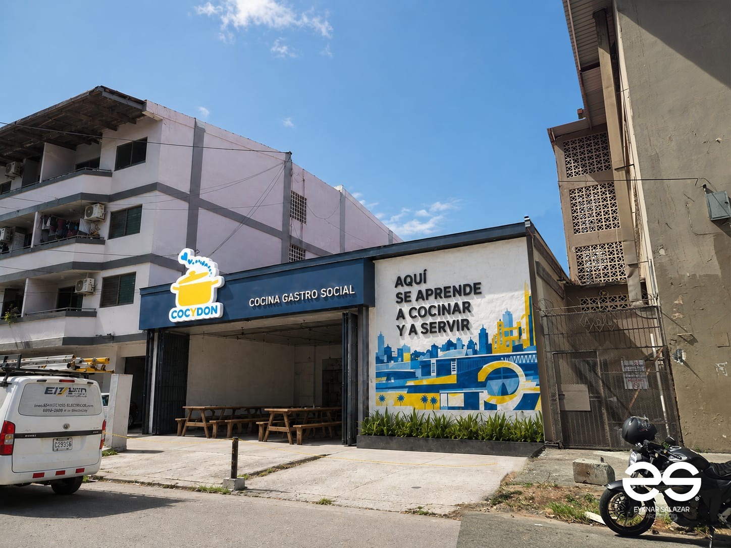 Cocina solidaria – fachada exterior