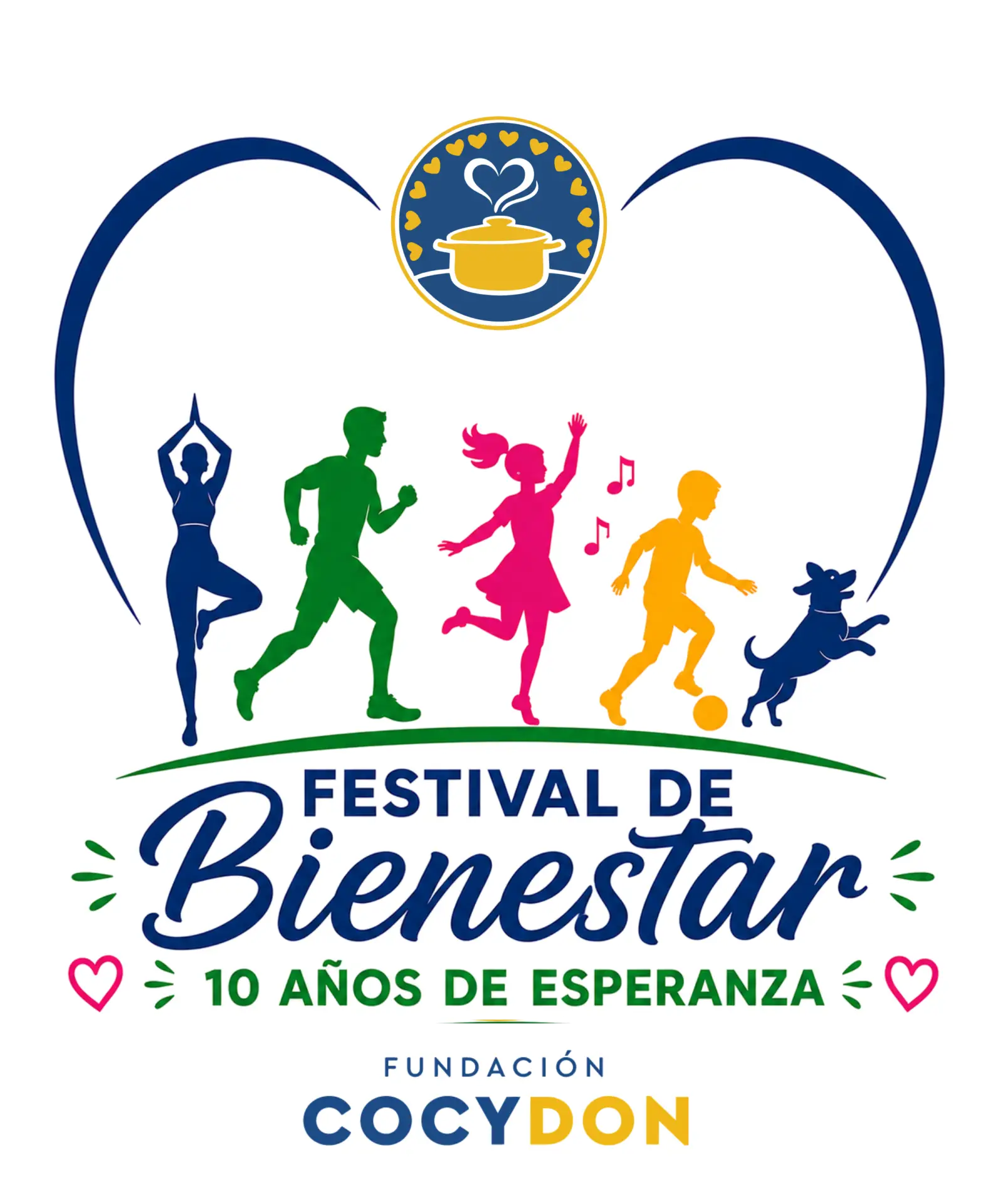 Festival de Bienestar - 10 Años de Esperanza - Fundación CocyDon